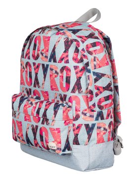 roxy, Sugar Baby - Sac à dos moyen, AX HERITAGE HEATHER LIQUID LET (sgr6) Sugar Baby - Medium Backpack ERJBP03406