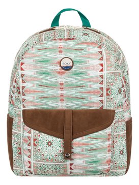 roxy, Carribean 18L - Sac à dos, MARSHMALLOW CHIEF PRADO (xwgg) Carribean 18L - Medium Backpack ERJBP03537