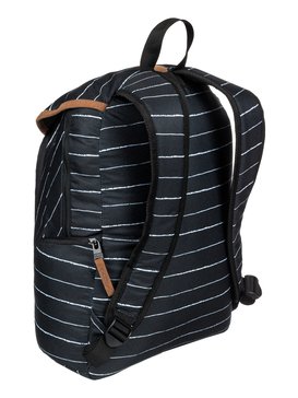 roxy, Ready To Win 20L - Medium Backpack, ANTHRACITE PENCIL STRIPE (kvj4) Ready To Win 20L - Medium Backpack ERJBP03539