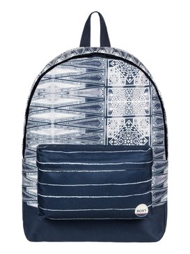 roxy, Sugar Baby 16L - Sac à dos, DRESS BLUES CHIEF PRADO (btk7) Sugar Baby 16L - Medium Backpack ERJBP03543