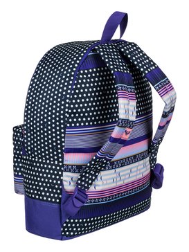 roxy, Sugar Baby 16L - Sac à dos, DRESS BLUES SMALL WINTERY GEO (xmbb) Sugar Baby 16L - Medium Backpack ERJBP03543