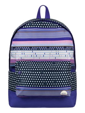 roxy, Sugar Baby 16L - Sac à dos, DRESS BLUES SMALL WINTERY GEO (xmbb) Sugar Baby 16L - Medium Backpack ERJBP03543