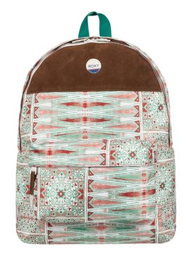 roxy, Sugar Baby Soul 16L - mittelgroßer Rucksack, MARSHMALLOW CHIEF PRADO (xwgg) Sugar Baby Soul 16L - Medium Backpack ERJBP03544