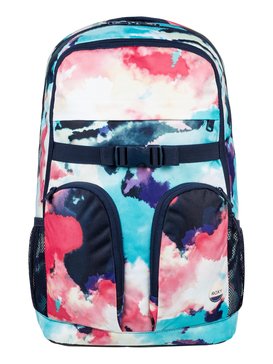 roxy, Take It Slow 22L - Sac à dos, PLACID BLUE CLOUD NINE (bgf6) Take It Slow 22L - Medium Backpack ERJBP03545
