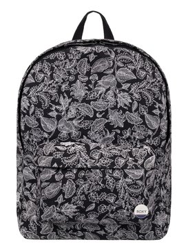 roxy, Sugar Canvas 16L Medium Backpack, ANTHRACITE DEAR FRIDA (kvj9) SUGAR BABY CANVAS ERJBP03597