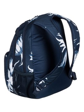roxy, Shadow Swell 24L Medium Backpack, DRESS BLUE CADAQUES FLOWER (btk8) SHADOW SWELL ERJBP03601