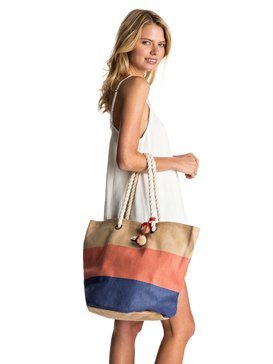 roxy, Sun Seeker - Stroh-Strandtasche, NEON GRAPEFRUIT (nkn0) Sun Seeker - Straw Beach Bag ERJBT03050