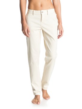 roxy, Sunkissers - Pantalon chino, BLEACHED SAND (ter0) Sunkissers - Chino Pants ERJDP03072