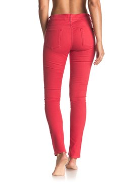 roxy, Suntrippers Color - Jean skinny, HIBISCUS (rmz0) Suntrippers Color - Skinny Jeans ERJDP03142