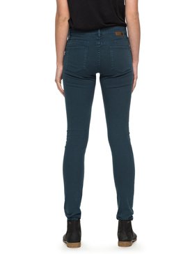 roxy, Suntrippers Colored Skinny Jeans, REFLECTING POND (byf0) Suntrippers Colors - Skinny Fit Jeans ERJDP03158