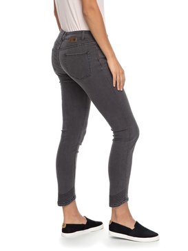 roxy, Suntrippers D - Jeans vestibilità skinny con lunghezza alle caviglie, BLACK USED (kshw) Suntrippers D - Ankle Length Skinny Fit Jeans ERJDP03169