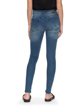 roxy, Just The Good Day High-Waisted Skinny Jeans, MEDIUM BLUE (blc0) JUST THE GOOD DAY ERJDP03174