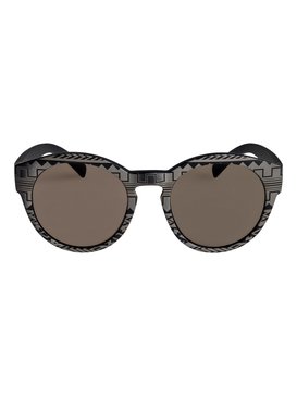 roxy, Mellow - Lunettes de soleil, MATTE BLACK- PRINT/GREY (xkks) Mellow - Sunglasses ERJEY03016