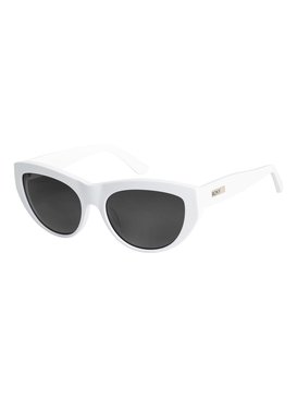 roxy, Java - Lunettes de soleil, SHINY WHITE/ GREY (xwws) Java - Sunglasses ERJEY03052