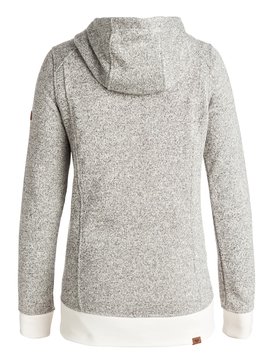 roxy, Dipsy - Sweat à capuche technique, EGRET (wbs0) Dipsy - Technical Hoodie ERJFT03317