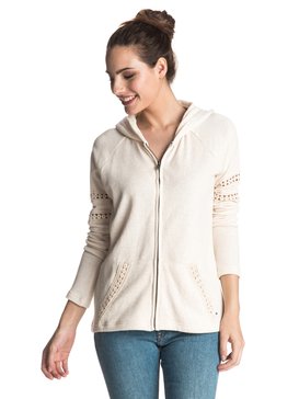 roxy, Harmony Feeling - Sudadera con capucha y cremallera, PRISTINE (wza0) Harmony Feeling - Zip-Up Hoodie ERJFT03377