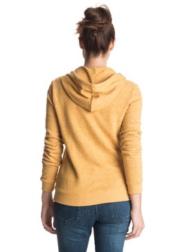 roxy, Signature Zip Up Hoodie, HONEY MUSTARD (ylh0) Signature - Zip-Up Hoodie ERJFT03409
