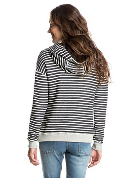 roxy, Shoal Stripe - Sweat à capuche, ANTHRACITE FRIDAY STRIPE (kvj4) Shoal Stripe - Hoodie ERJFT03497
