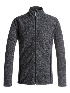 roxy, Harmony - Deuxième couche zippée, TRUE BLACK (kvj0) Harmony - Zip-Up Mid Layer ERJFT03561