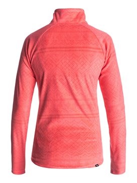 roxy, Cascade - Polaire à demi-zip, NEON GRAPEFRUIT_ASTA LAYER PRI (nkn4) Cascade - Half-Zip Polar Fleece ERJFT03562