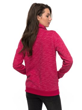 roxy, Sandy Dreams - Sweatshirt mit überlappendem Kragen, PERSIAN RED HEATHER (mqwh) Sandy Dreams - Wrap Collar Sweatshirt ERJFT03609
