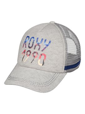 roxy, Dig This Trucker Hat, HERITAGE HEATHER (sgrh) Dig This - Trucker Cap ERJHA03210