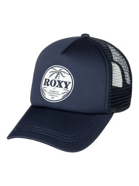 roxy, Truckin Trucker Hat, DRESS BLUES 2 (btk2) Truckin - Trucker Cap ERJHA03315