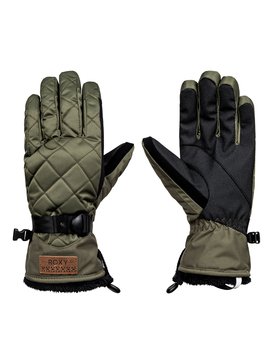 roxy, Merry Go Round - Gants de snowboard/ski, DUST IVY (gqm0) Merry Go Round - Snowboard/Ski Gloves ERJHN03069
