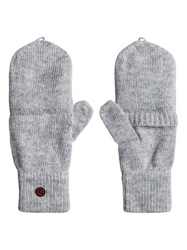 roxy, Torah Bright - Moufles en mailles convertibles en mitaines, HERITAGE HEATHER (sgrh) Torah Bright - Convertible Knitted Gloves/Mittens ERJHN03079
