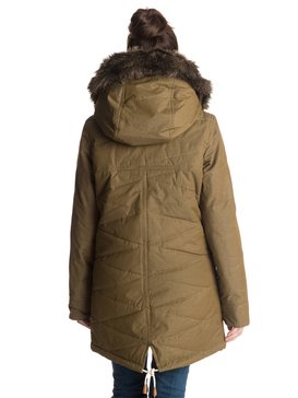 roxy, Tara - Parka technique matelassée, MILITARY OLIVE (cqw0) Tara - Quilted Technical Parka ERJJK03122
