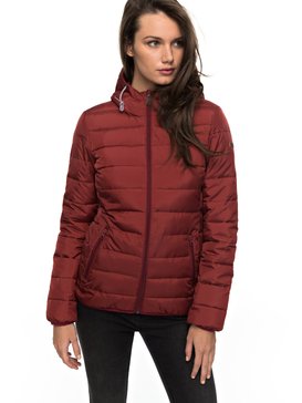 roxy, Forever Freely - Veste chaude à capuche, SYRAH (rra0) Forever Freely - Insulator Hooded Jacket ERJJK03158