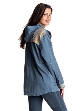 roxy, Sultanis - Chaqueta de algodón bordada, CAPTAINS BLUE (bme0) Sultanis - Embroidered Cotton Jacket ERJJK03170