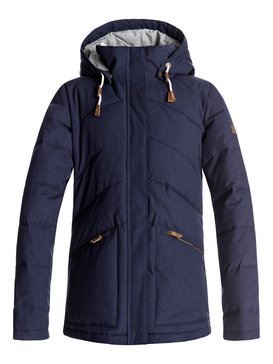 roxy, Nancy - Manteau isolant imperméable à capuche, PEACOAT (btn0) Nancy - Waterproof Hooded Insulator Jacket ERJJK03187