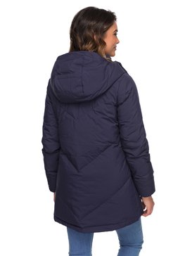roxy, Abbie - Giacca Insulator impermeabile con cappuccio, PEACOAT (btn0) Abbie - Waterproof Hooded Insulator Jacket ERJJK03189