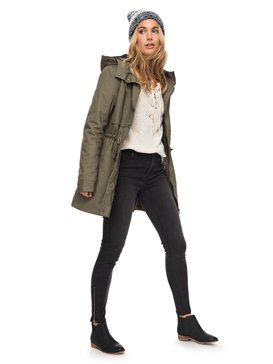 roxy, Sea Dance - Parka déperlante, DUSTY OLIVE (gpb0) Sea Dance - Water Repellent Parka ERJJK03199