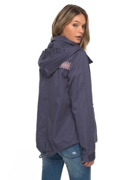 roxy, Watch The Sunrise Hooded Jacket, NIGHTSHADOW BLUE (bpt0) Watch The Sunrise - Light Hooded Jacket ERJJK03202