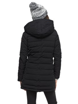 roxy, Glassy Coast - Wasserabweisender gefütterter Parka, ANTHRACITE (kvj0) Glassy Coast - Water Repellent Padded Parka ERJJK03204