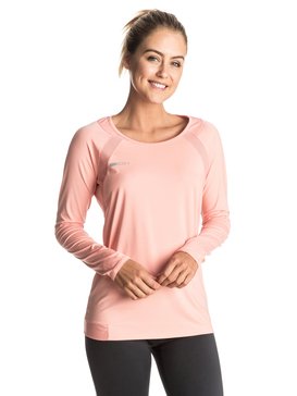 roxy, Risingrun - Top de fitness à manches longues, ORANGE CANDIED (mge0) Risingrun - Long Sleeve Workout Top ERJKT03128
