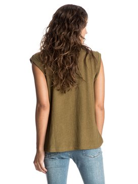 roxy, Isle See You - Haut sans manches, MILITARY OLIVE (cqw0) Isle See You - Sleeveless Top ERJKT03143