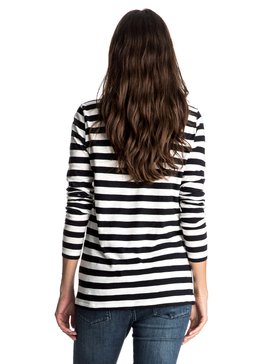 roxy, Zarauz Beat Stripes - Tee-Shirt à manches longues, STEPHANIES STRIPE COMBO ANTHRA (kvj0) Zarauz Beat Stripes - Long Sleeve T-shirt ERJKT03195