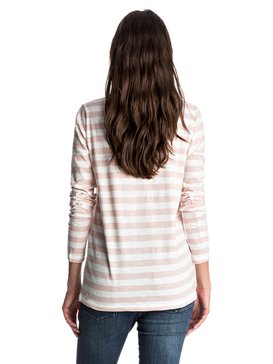 roxy, Zarauz Beat Stripes - Tee-Shirt à manches longues, STEPHANIES STRIPE COMBO MARSHM (wbt6) Zarauz Beat Stripes - Long Sleeve T-shirt ERJKT03195