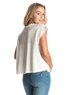 roxy, Boho Dance - Haut sans manches, MARSHMELLOW (wbt0) Boho Dance - Sleeveless Top ERJKT03209
