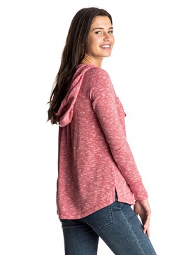 roxy, Wasted Time - Haut à capuche, HIBISCUS (rmz0) Wasted Time - Hooded Top ERJKT03217
