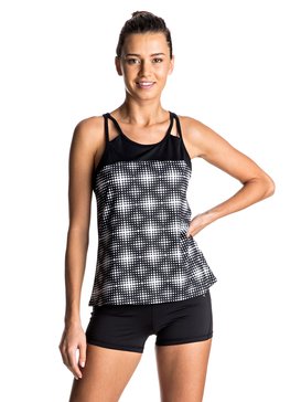 roxy, Thana - Haut sans manches, ANTHRACITE OPTICITY (kvj7) Thana - Vest ERJKT03236