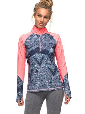 roxy, Keep It Warm - Haut technique à manches longues, PEACOT AVOYA (btn6) Keep It Warm - Technical Long Sleeve Top ERJKT03272