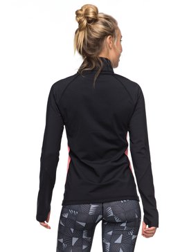 roxy, Keep It Warm - Haut technique à manches longues, ANTHRACITE (kvj0) Keep It Warm - Technical Long Sleeve Top ERJKT03272
