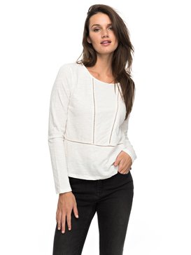 roxy, We Make Together - T shirt à manches longues, MARSHMELLOW (wbt0) We Make Together - Long Sleeve Top ERJKT03283