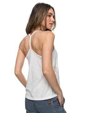 roxy, Smile Tank Top, MARSHMELLOW (wbt0) SMILE EVERYDAY ERJKT03286