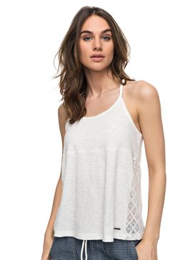 roxy, Smile Tank Top, MARSHMELLOW (wbt0) SMILE EVERYDAY ERJKT03286