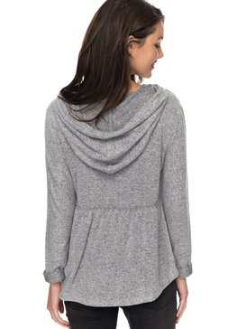 roxy, Sea Skipper - Haut à capuche manches longues, HERITAGE HEATHER (sgrh) Sea Skipper - Long Sleeve Hooded Top ERJKT03289